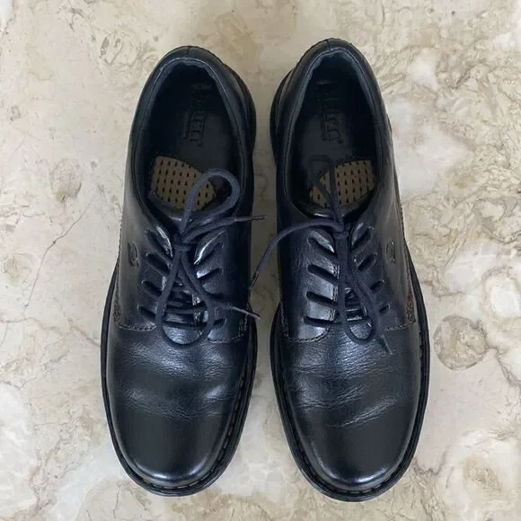 Born Leather Oxford Lace Up Derby Shoes - Picture 11 of 14